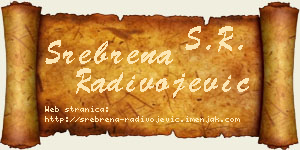 Srebrena Radivojević vizit kartica